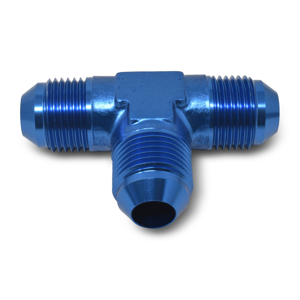 Russell AN Fitting 661000; AN to AN Tee Blue -04AN Male Tee -04AN Male -04AN Male 