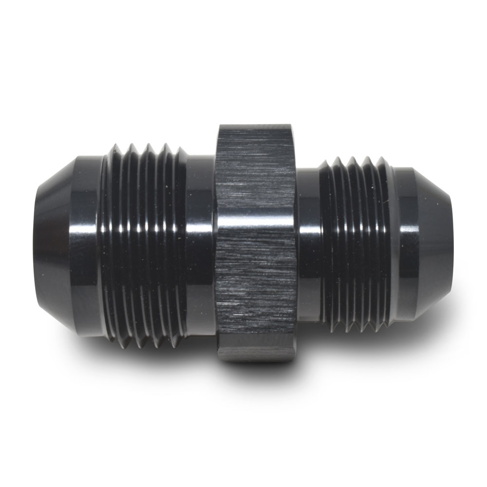 Russell AN Fitting 661793; AN to AN Reducer Black -10AN Male Straight -08AN Male 