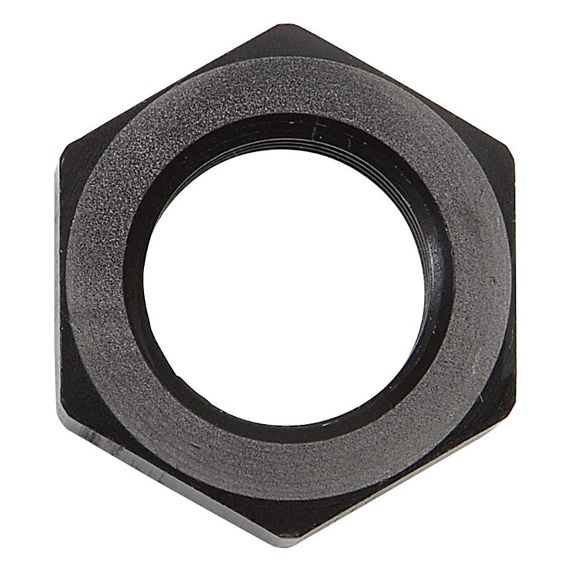 Russell AN Fitting Nut 661903; Bulkhead Nut Black -08AN Female Straight 