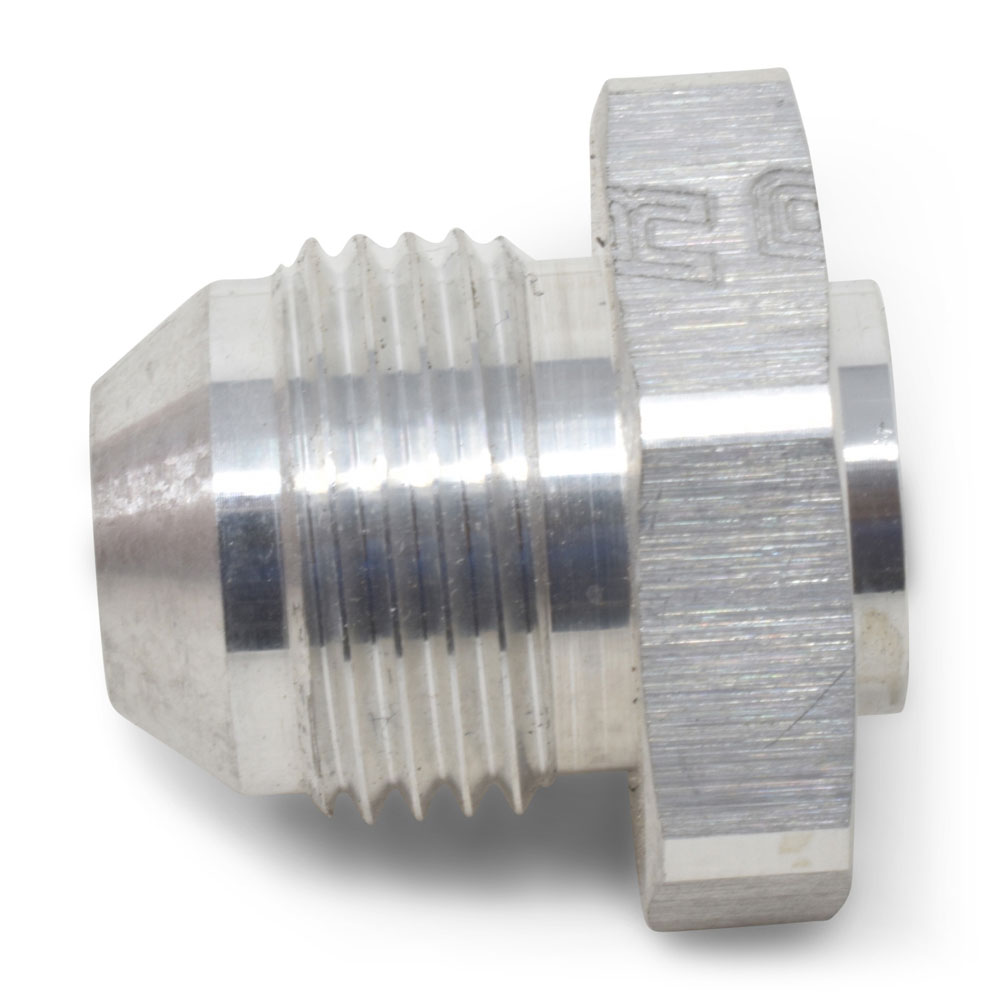 Russell Bung 670610; Weld-On Natural -12AN Male Straight 