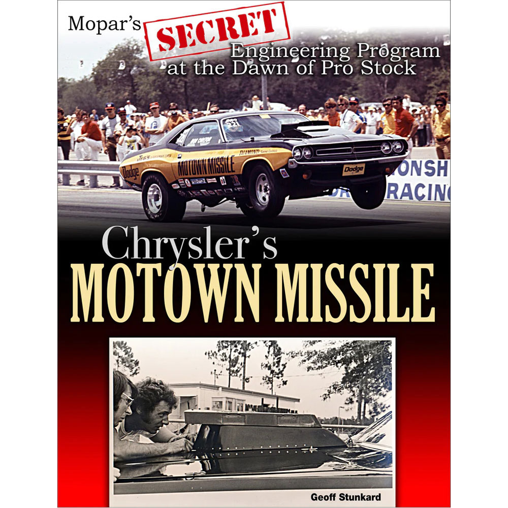 Photo for SA Design Books Enthusiast Book CT655; Chrysler's Motown Missle: Mopar's Secret Engineering Program at the Dawn of Pro Stock