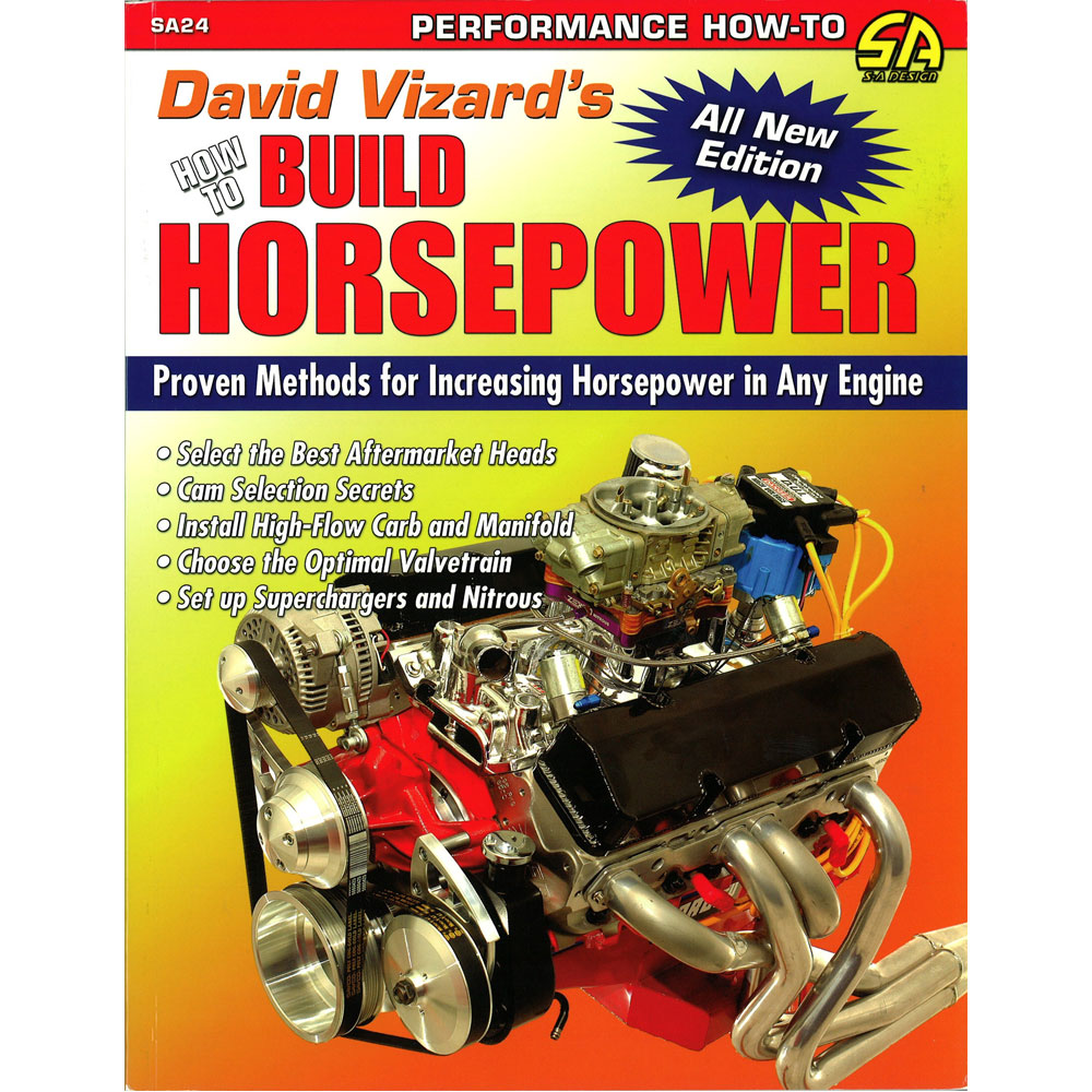 Photo for SA Design Books Enthusiast Book SA24; David Vizard's How to Build Horsepower 