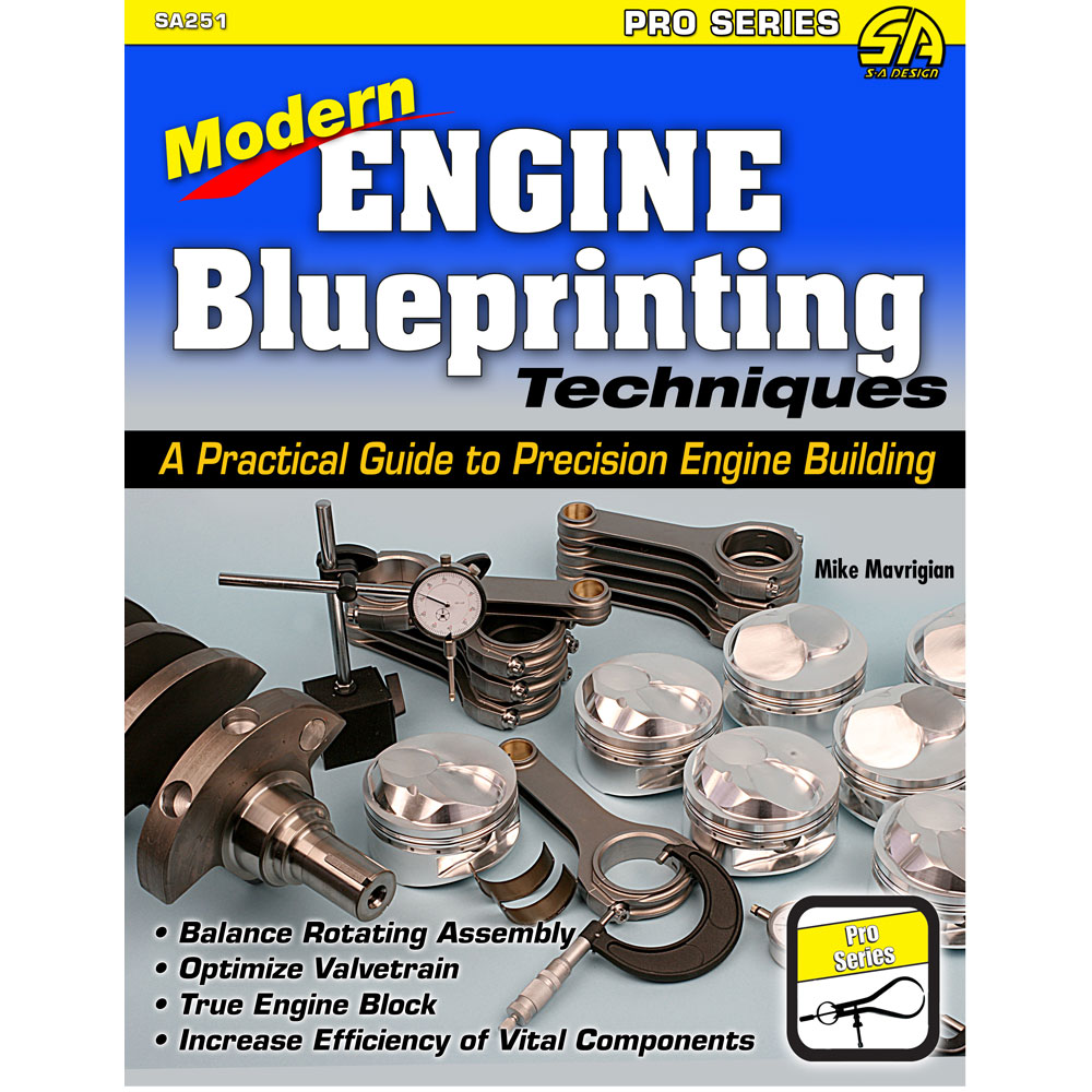 Photo for SA Design Books Enthusiast Book SA251; Modern Engine Blueprinting Techniques: A Practical Guide to Precision Engine Building 