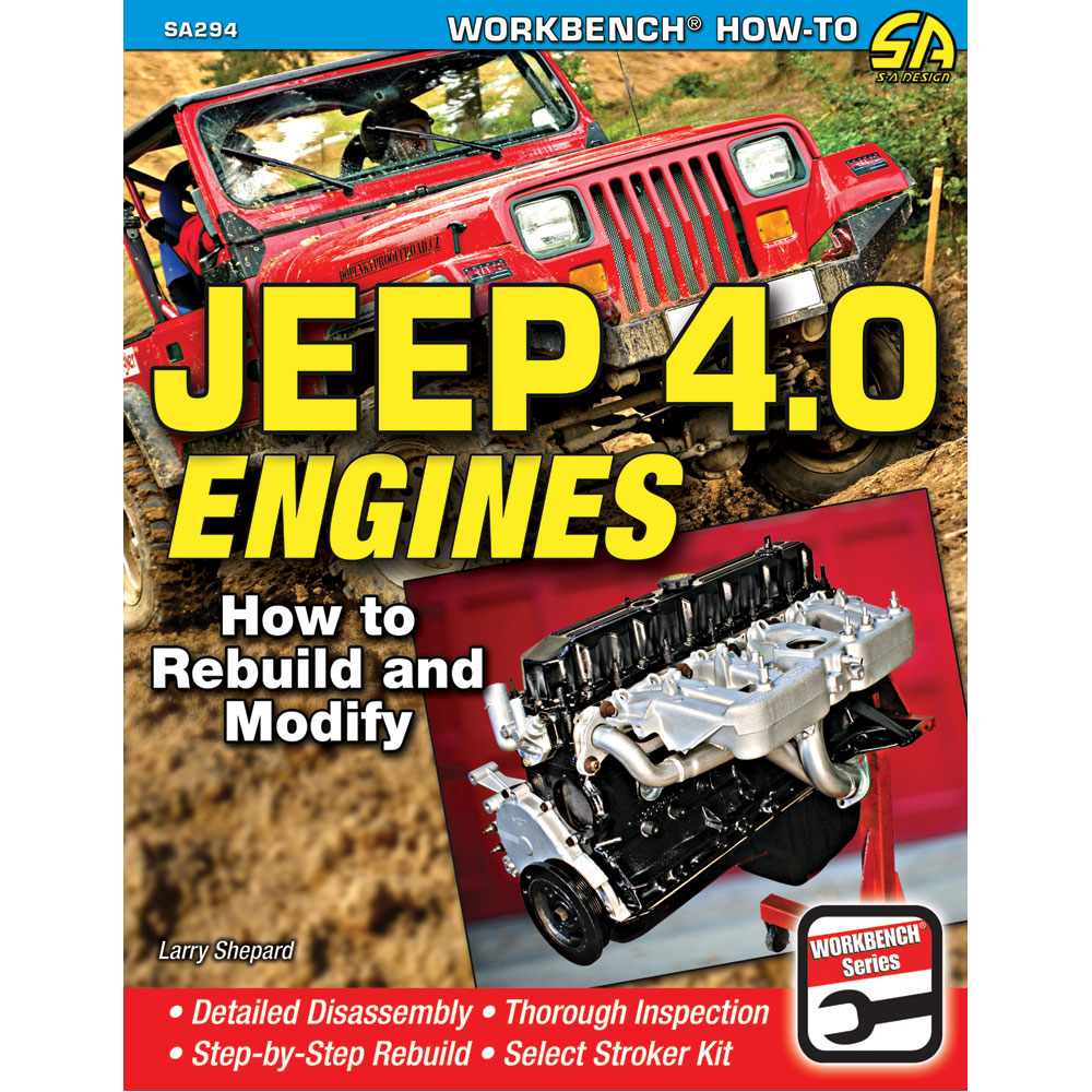 Photo for SA Design Books Enthusiast Book SA294; Jeep 4.0 Engines: How to Rebuild and Modify