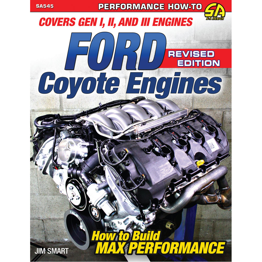 Photo for SA Design Books Enthusiast Book SA545; Ford Coyote Engines - Revised Edition: How to Build Max Performance 