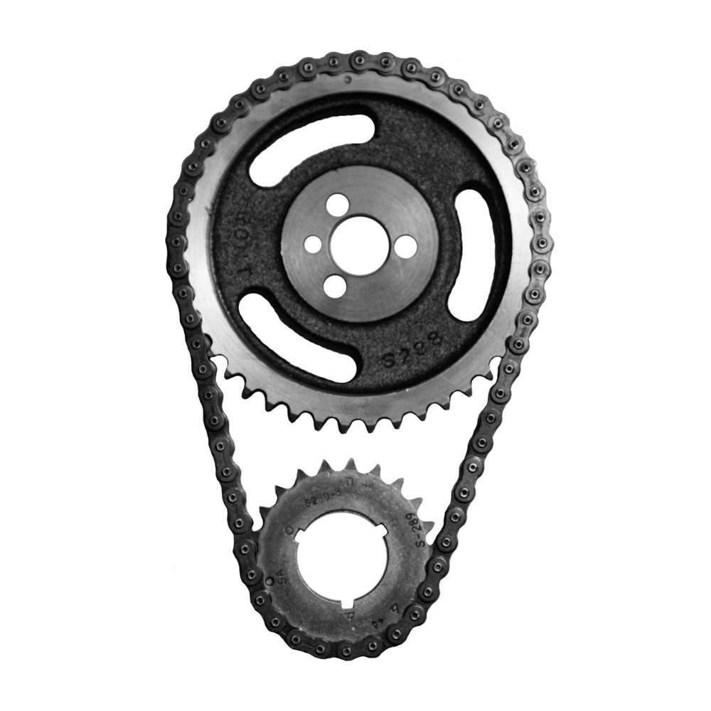 SA Gear Timing Set 73017-3; Roller Timing Set Double Roller 0.200 in. for 1955 to 1996 Chevy 262 to 400, 200 to 262 