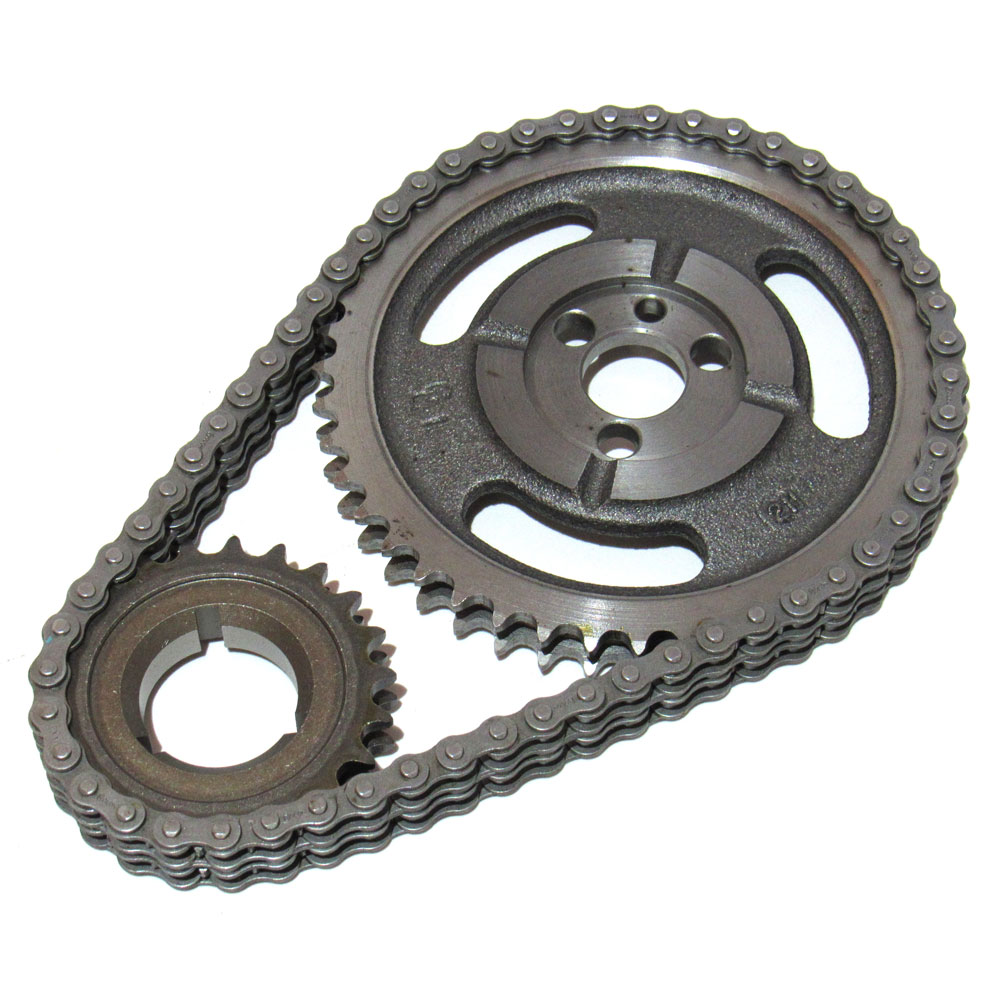 SA Gear Timing Set 73017-3S; Roller Timing Set Double Roller 0.200 in. for 1955 to 1996 Chevy 262 to 400, 200 to 262 