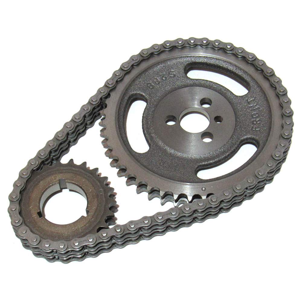 SA Gear Timing Set 73017-3S; Roller Timing Set Double Roller 0.200 in. for 1955 to 1996 Chevy 262 to 400, 200 to 262 