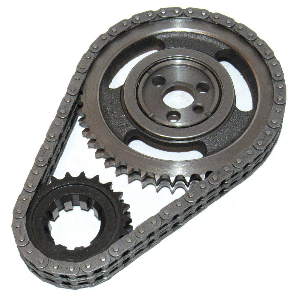 SA Gear Timing Set 78100T-9R; Roller Timing Set Double Roller 0.250 in. for Chevy 262 to 400 