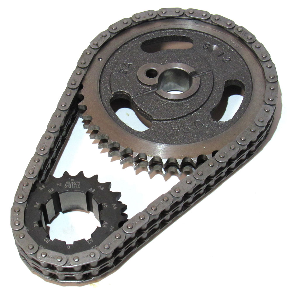 SA Gear Timing Set 78151-9R; Roller Timing Set Double Roller 0.250 in. for 1972 to 2002 Ford 302 to 351W 