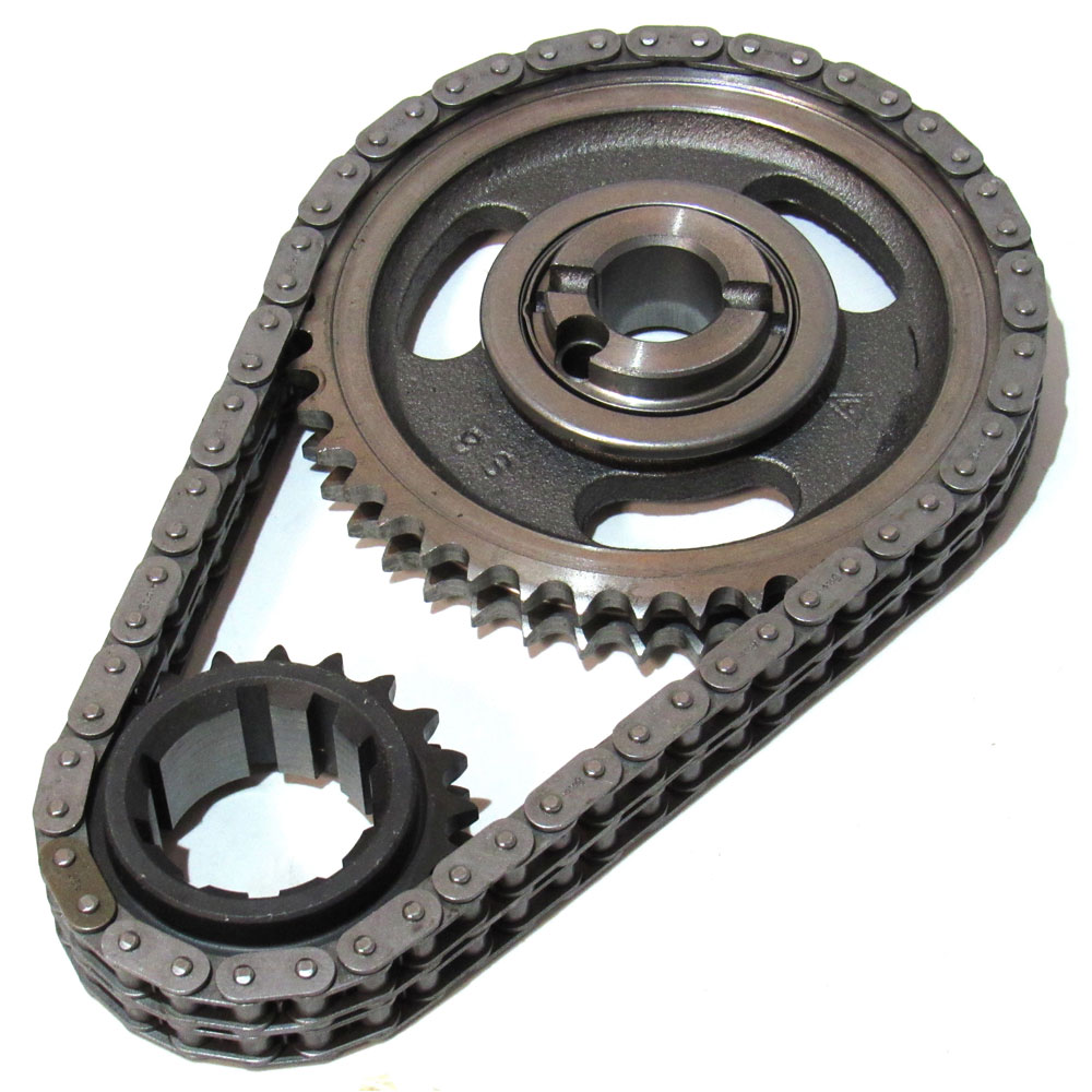 SA Gear Timing Set 78151T-9R; Roller Timing Set Double Roller 0.250 in. for 1972 to 2002 Ford 302 to 351W 