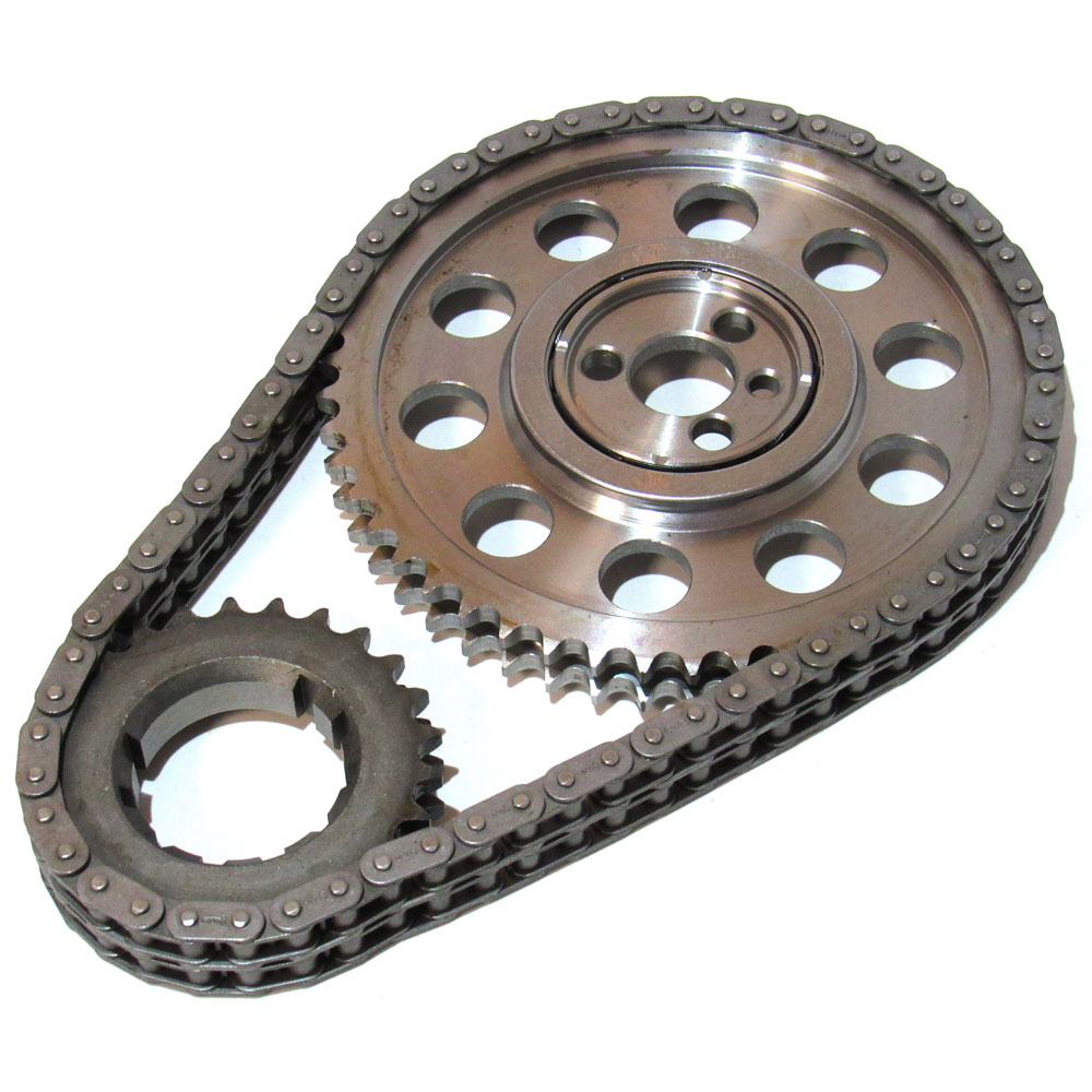 SA Gear Timing Set 78510T-9R; Roller Timing Set Double Roller 0.250 in. for Chevy 396 to 454 