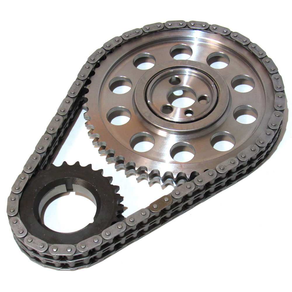 SA Gear Timing Set 78510TR; Roller Timing Set Double Roller 0.250 in. for Chevy 396 to 454 