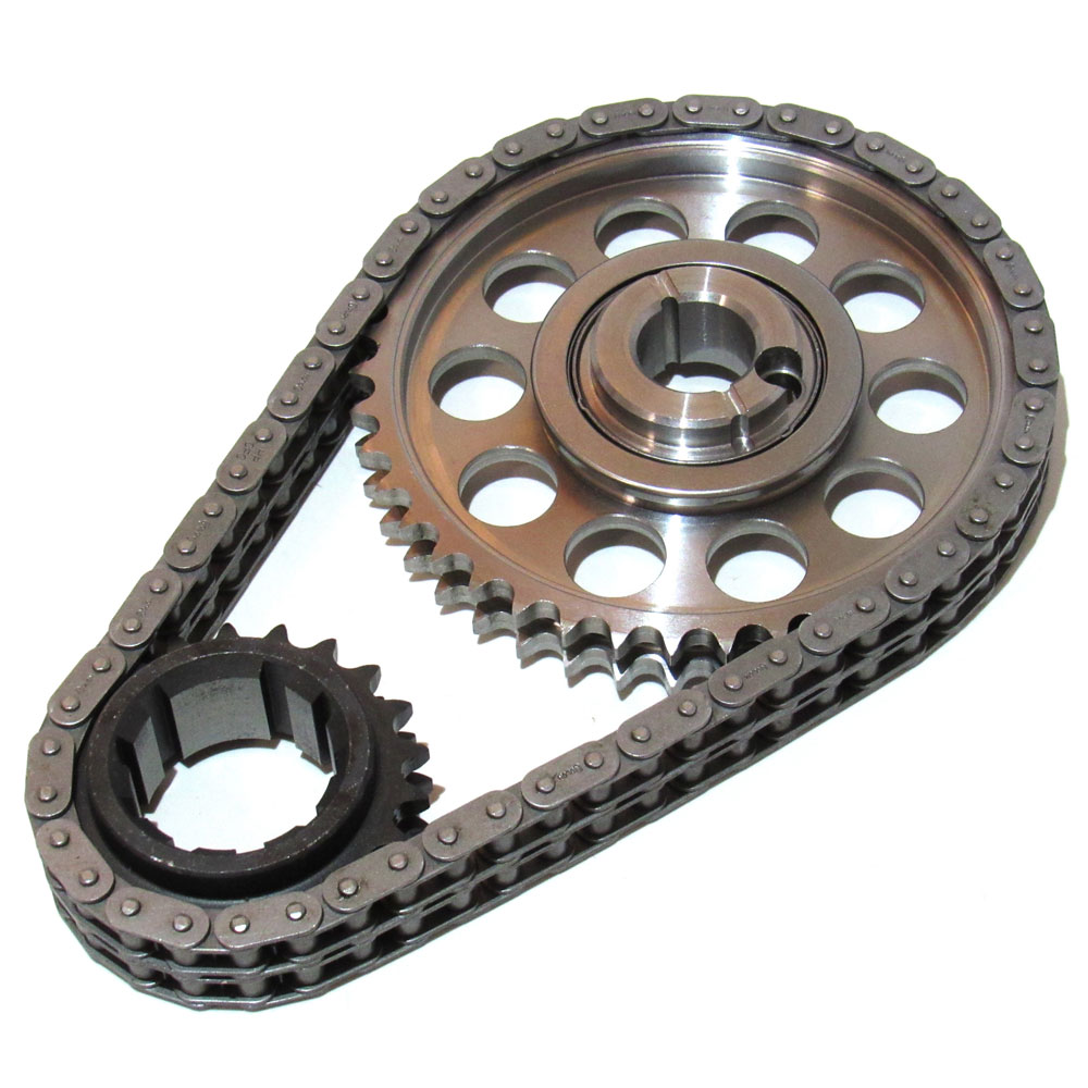 SA Gear Timing Set 78520T-9R; Roller Timing Set Double Roller 0.250 in. for 1965 to 1972 Ford 289 to 351W 
