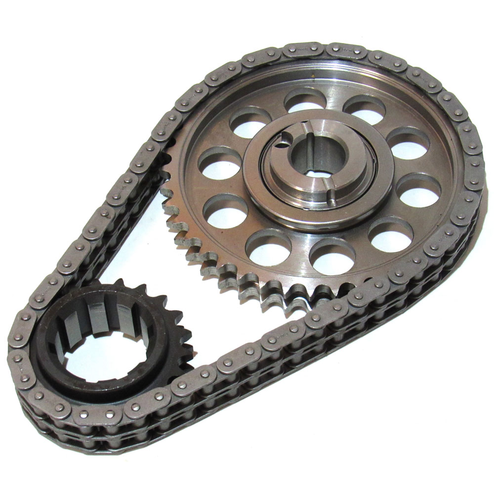 SA Gear Timing Set 78551T-9R; Roller Timing Set Double Roller 0.250 in. for 1972 to 2002 Ford 289 to 351W 