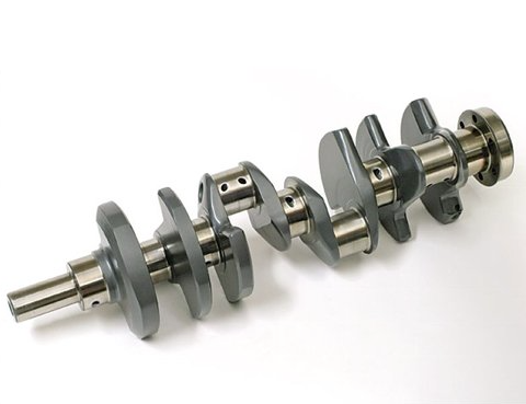 Photo for Scat Cranks Crankshaft 435010; Standard Weight Forged 4340 Steel 3.480 in.  2 Piece for Chevy 350 