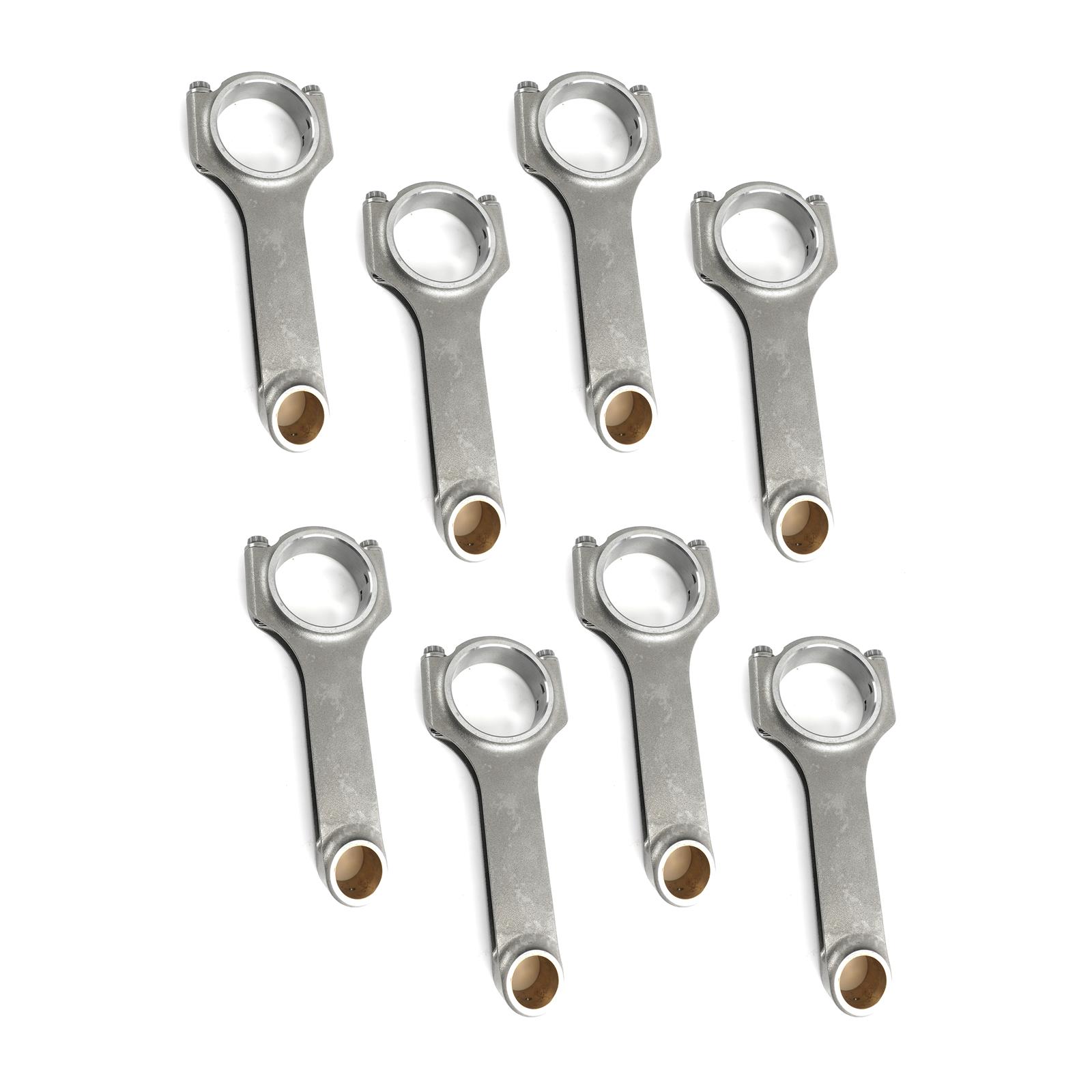 Scat Connecting Rods 6600021A; Pro Sport H-Beam 6.000 in. Bushed for Chevy 262 to 400 