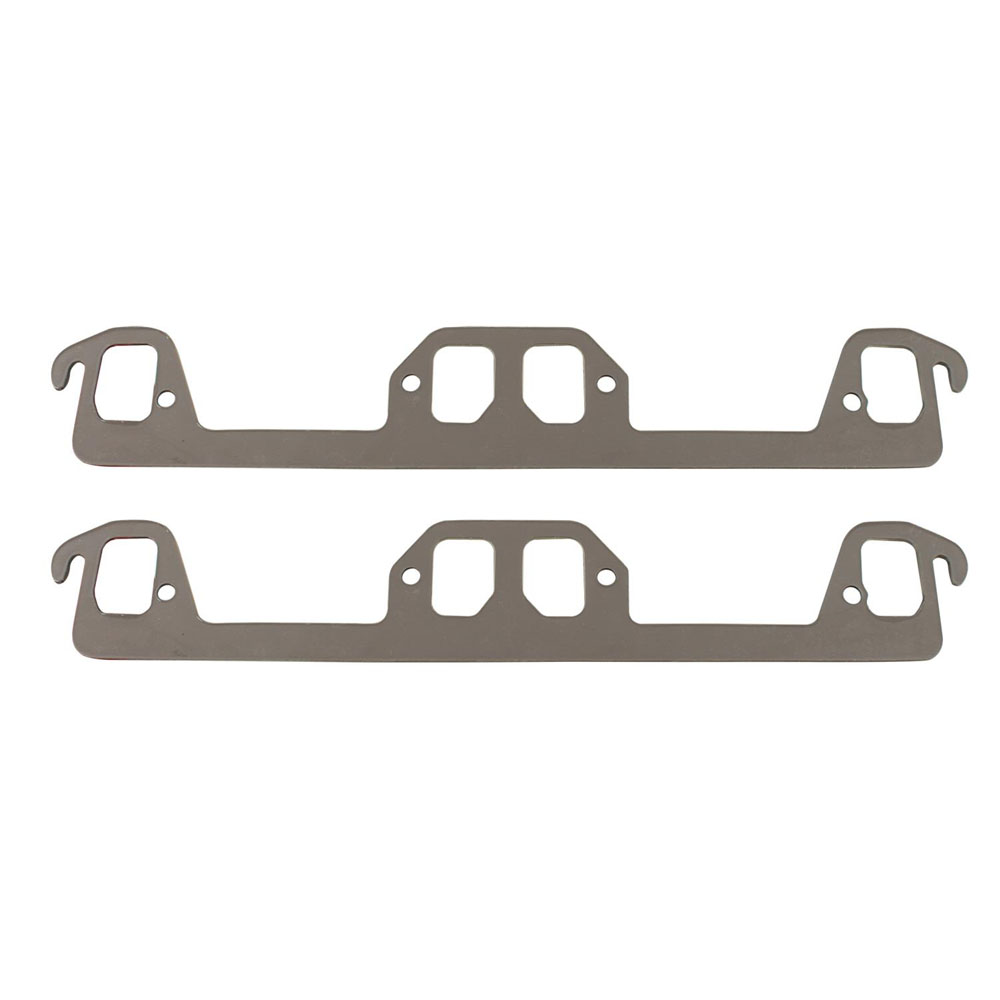 SCE Gaskets Header Gaskets 169081; Accu Seal E Irregular 1.700 in. 1.100 in. Paper for Chrysler 273 to 360 LA 