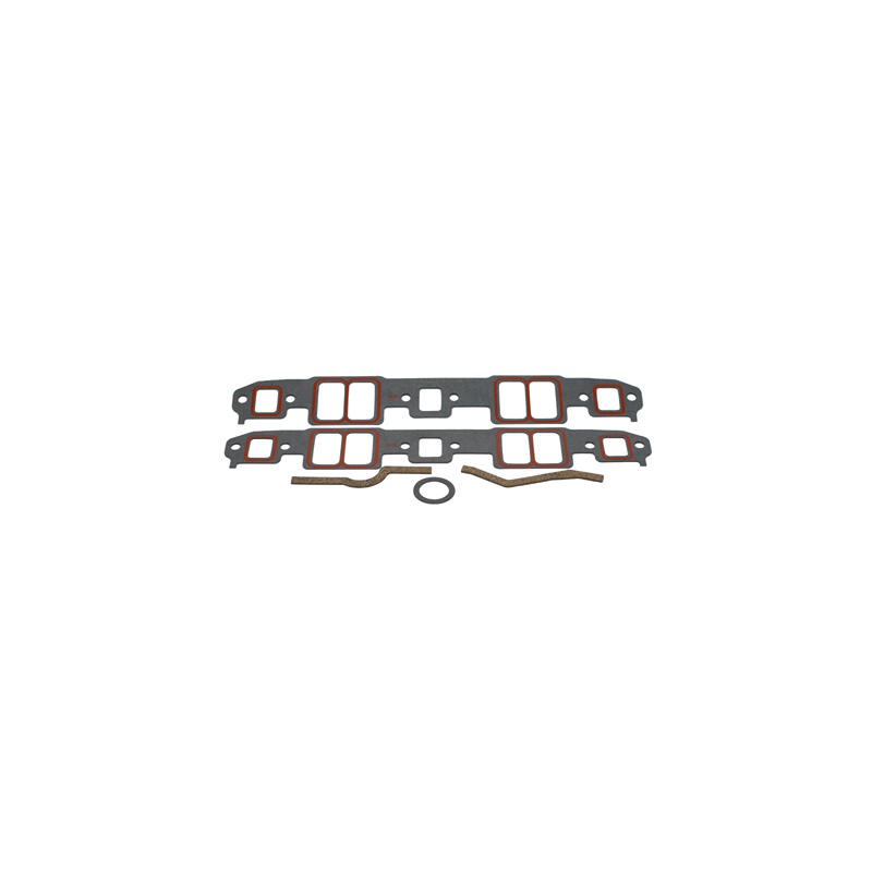 SCE Gaskets Intake Manifold Gasket Set 211102; Accu Seal Pro Composite, Bead Sealed Ports for Chevy 262 to 400 