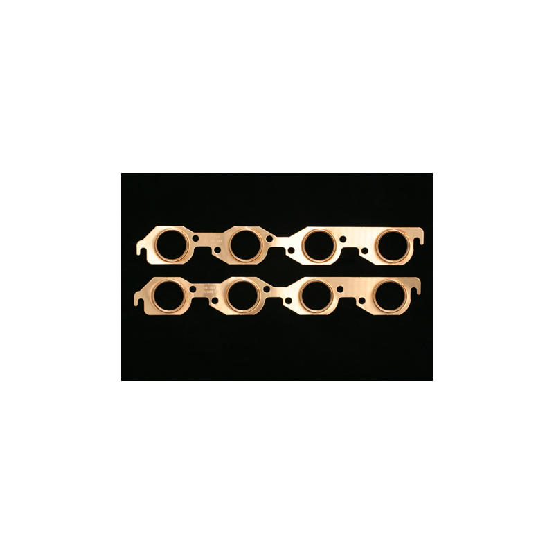 SCE Gaskets Header Gasket 4013; Pro Copper Round 1.850 in. 1.850 in. for Chevy 396 to 454 