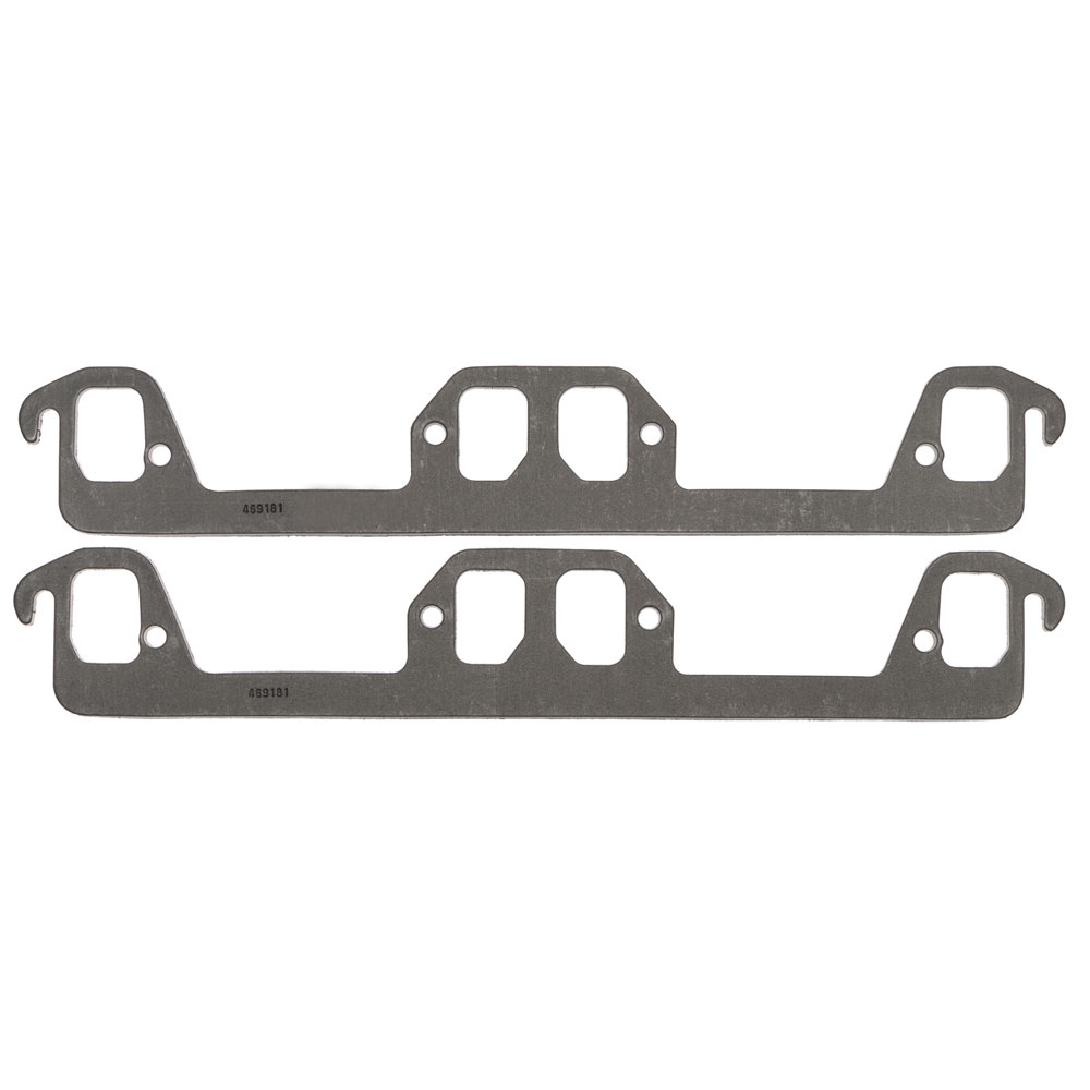 SCE Gaskets Header Gaskets 469181; Rectangular 1.110 in. 1.700 in. Flexible Graphite for Dodge 