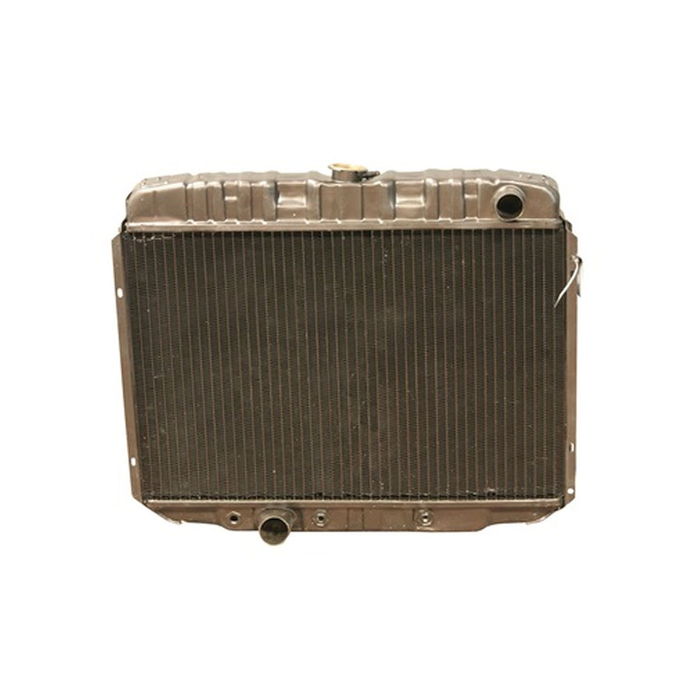 Scott Drake Radiator 379-3; 3 Row Copper Black for Ford 302, 351W SBF ...