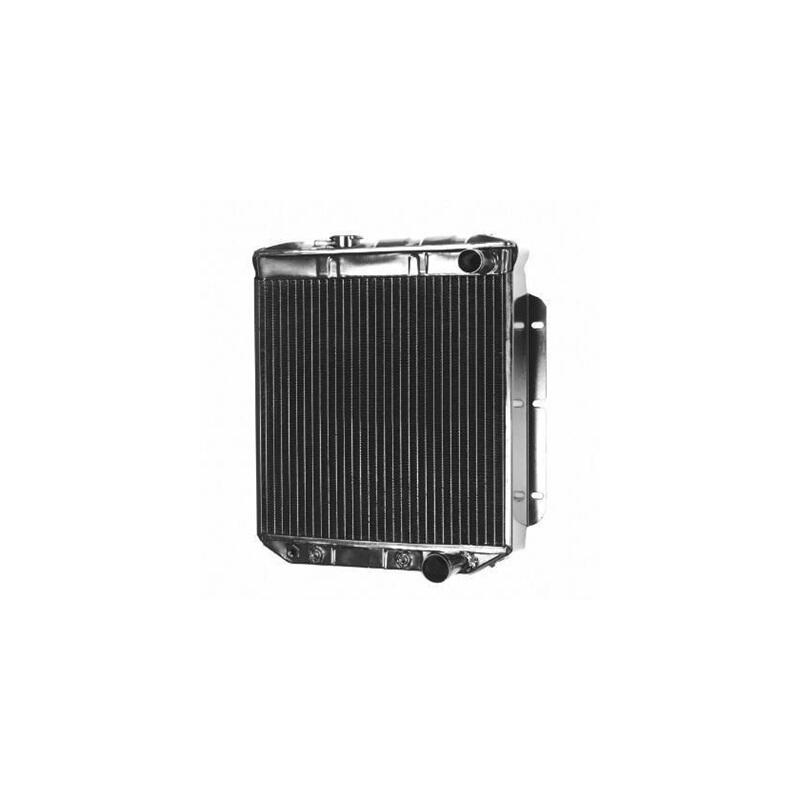 Photo for Scott Drake Radiator 259-3; 3 Row Copper Black for Ford 260, 289 SBF Automatic
