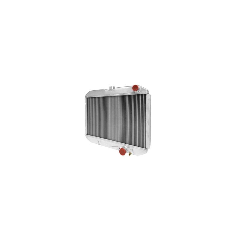 Photo for Scott Drake Radiator 338-2AL; High Performance 24.000 in. 2 Row Aluminum Natural for 1967 to 1969 Ford Mustang 289 to 351W Automatic
