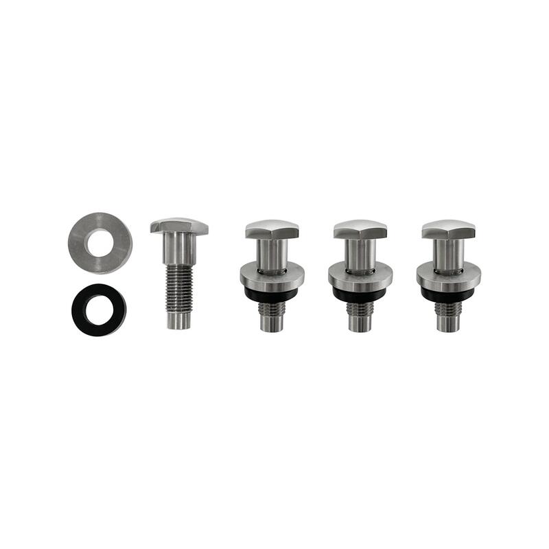Scott Drake Seat Belt Fastener Kit 382627-AK; 