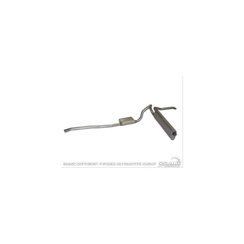Photo for Scott Drake Exhaust System Kit C5ZZ-5257-ARK; 1.750 in. Aluminized Steel for 1964 to 1966 Ford Mustang
