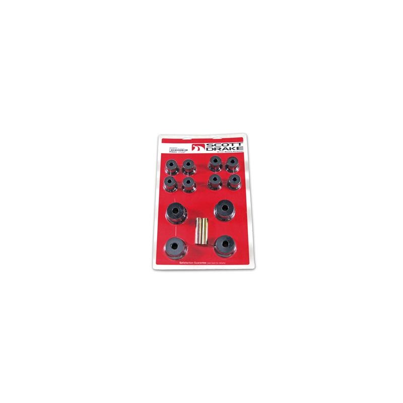 Photo for Scott Drake Leaf Spring and Shackle Bushing Kit C5ZZ-5630-5781B;