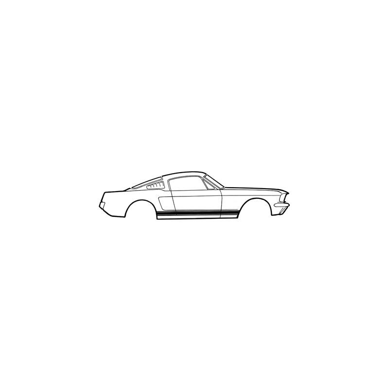 Photo for Scott Drake Body Decal Kit C5ZZ-6520000-B;