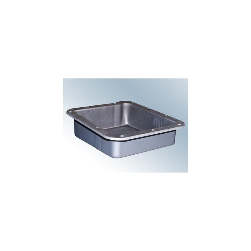Photo for Scott Drake Transmission Oil Pan C5ZZ-7A194-SD; Gray Steel 1964 to 1973