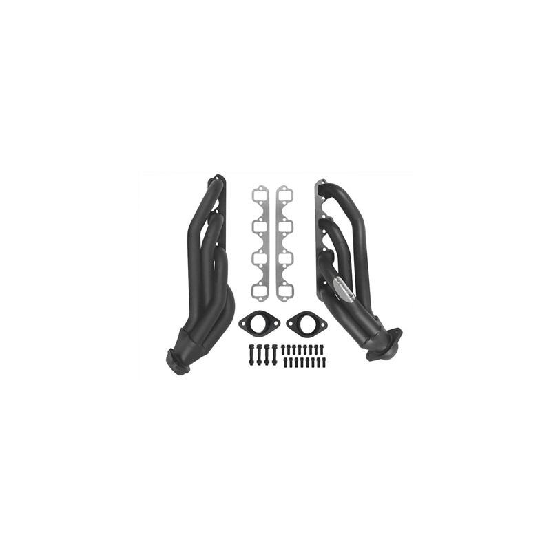 Photo for Scott Drake Exhaust Header C5ZZ-9430-BK-SH; 2.250 in. Painted Steel for Ford SBF 
