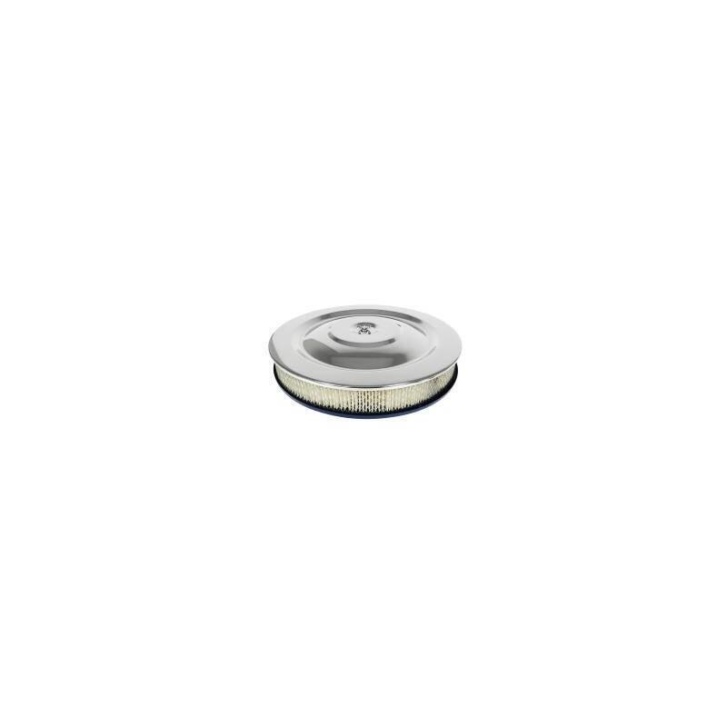 Photo for Scott Drake Air Cleaner Assembly C5ZZ-9600-W-OS; Polished Steel Round