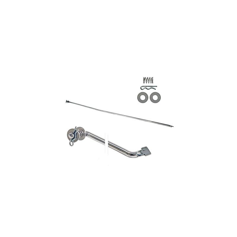 Photo for Scott Drake Hood Prop Rod C6TZ-16826-S; 1966 to 1977 
