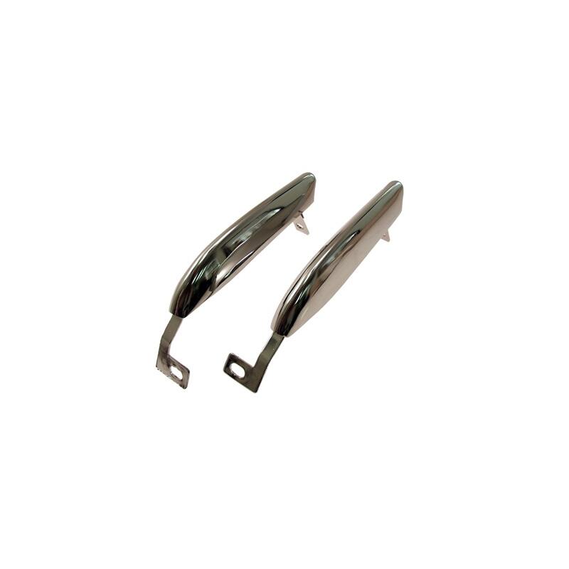 Photo for Scott Drake Bumper Guard Kit C7ZZ-17996-7-B; Steel Chrome