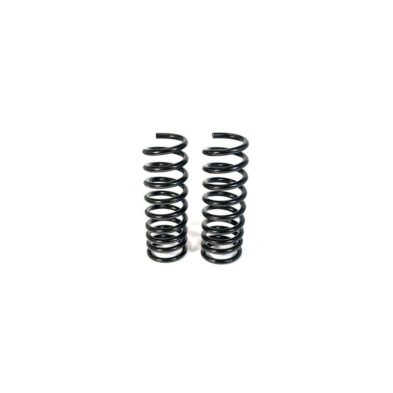 Scott Drake Coil Spring Set C7ZZ-5310-SB-PR; Black Steel 
