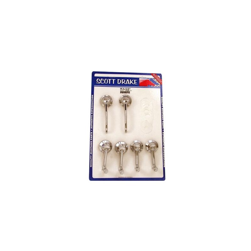 Photo for Scott Drake Interior Door Handle KIT-DH-2; 1964 to 1965
