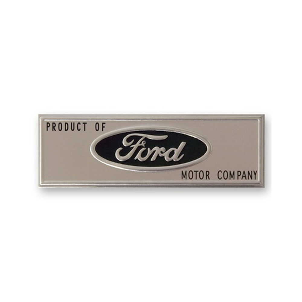 Scott Drake Door Trim Sill Plate Insert C5ZZ-6513208-T; 