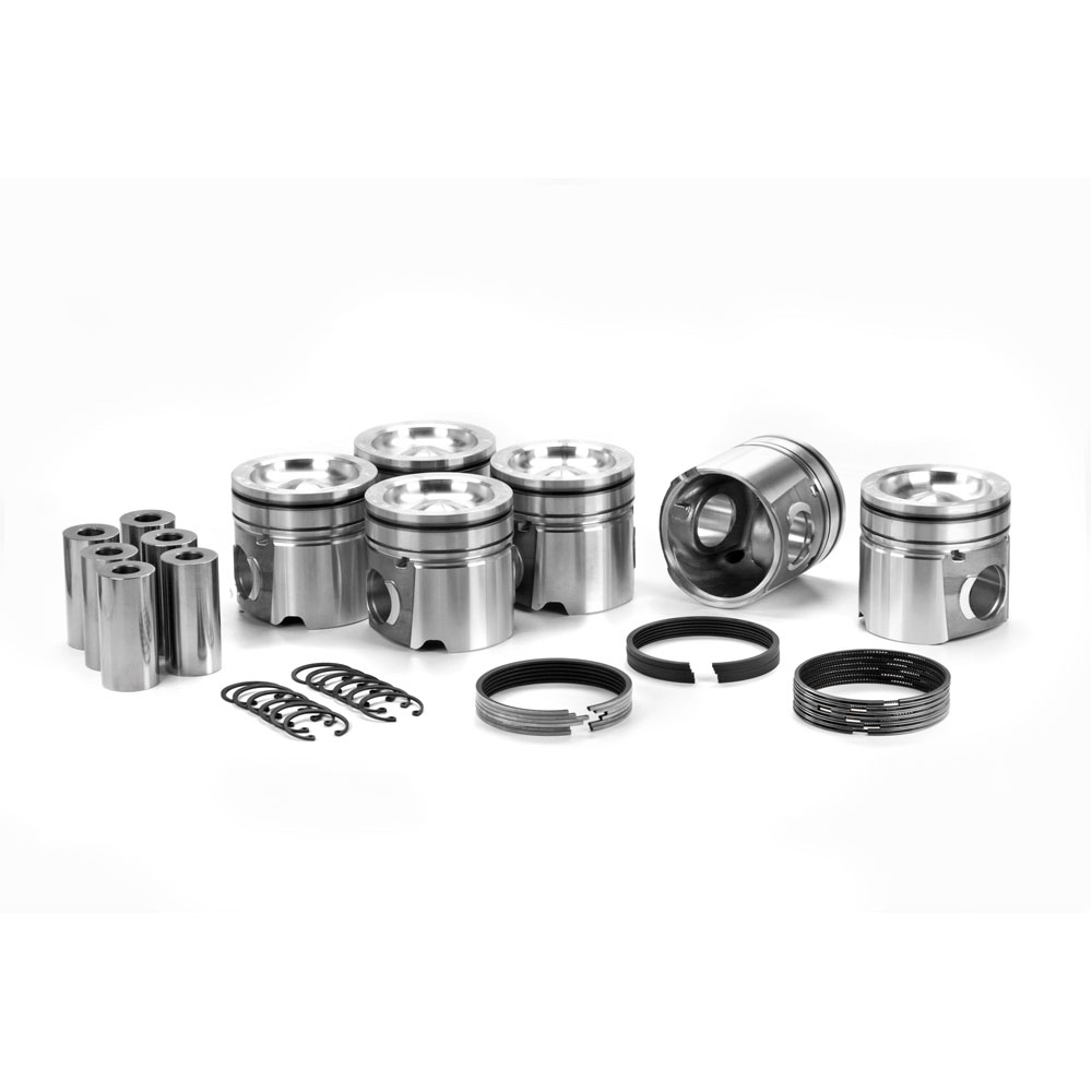 Photo for Silvolite Piston and Rings Kit 7202DKT.STD; Dualoy 106.98 mm 51.60 cc for 2009 to 2013 Dodge 6.7L Cummins