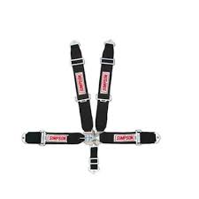 Simpson Seat Belt Harness 29064BK; Black Latch and Link 