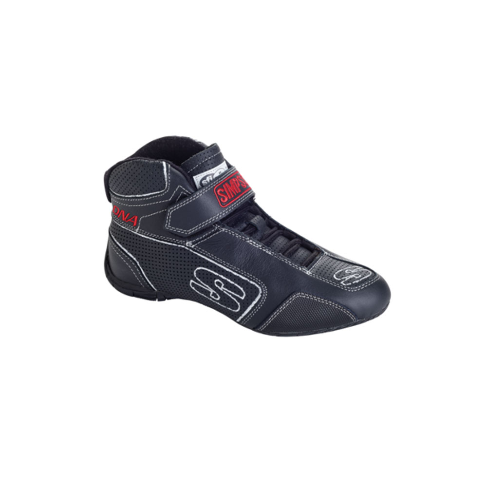 Photo for Simpson Racing Shoes DA105W; Black, White Size 10.5