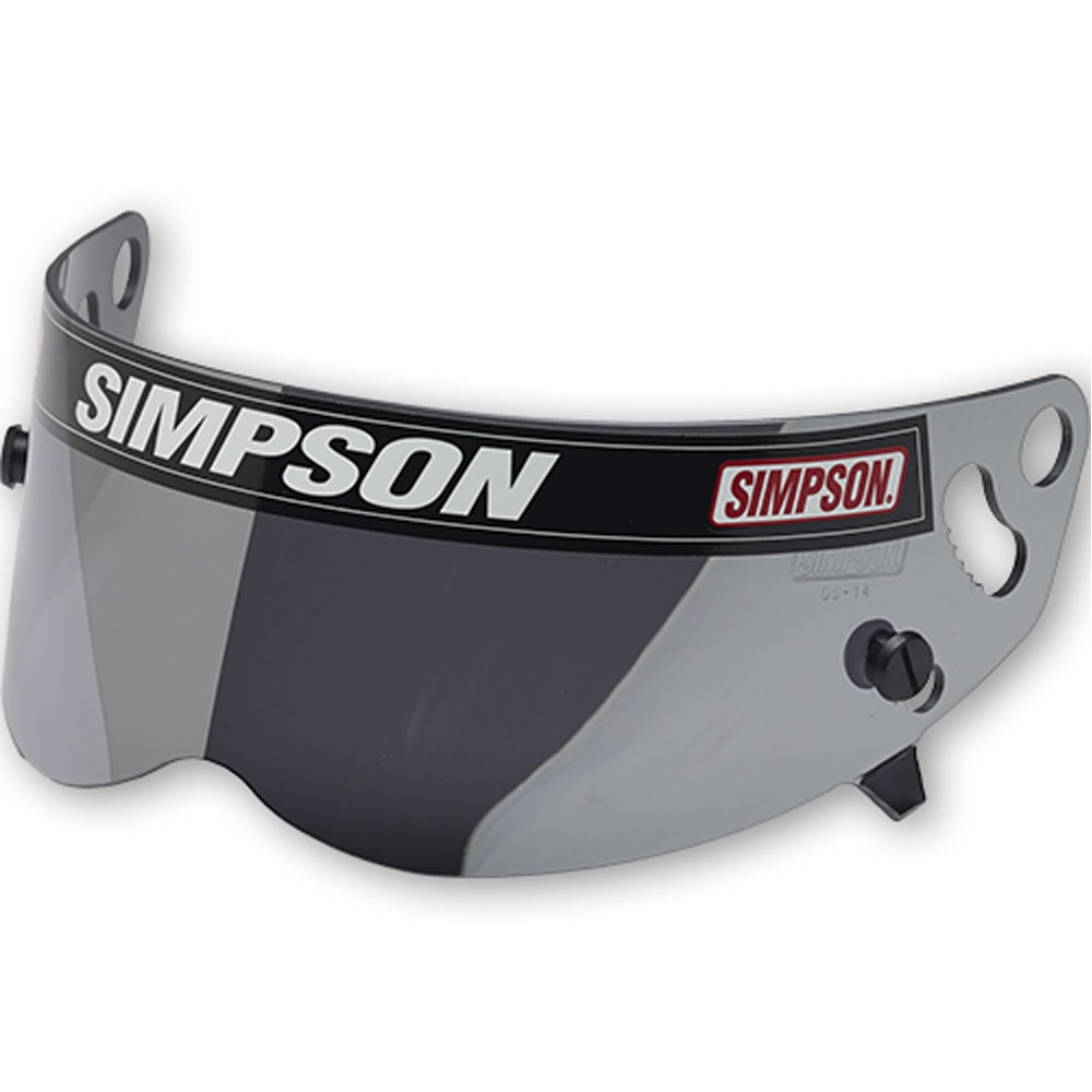 Photo for Simpson Helmet Shield 89406A; Bandit Mirror Silver Shield Mirror Bandit, Super Bandit, Carbon Bandit, Drag Bandit