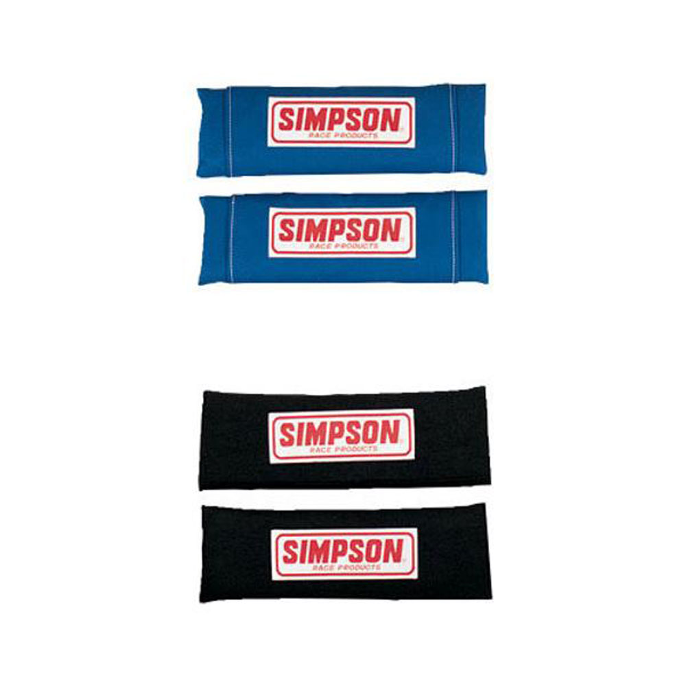 Simpson Seat Belt Shoulder Pad 23020BK; Black 