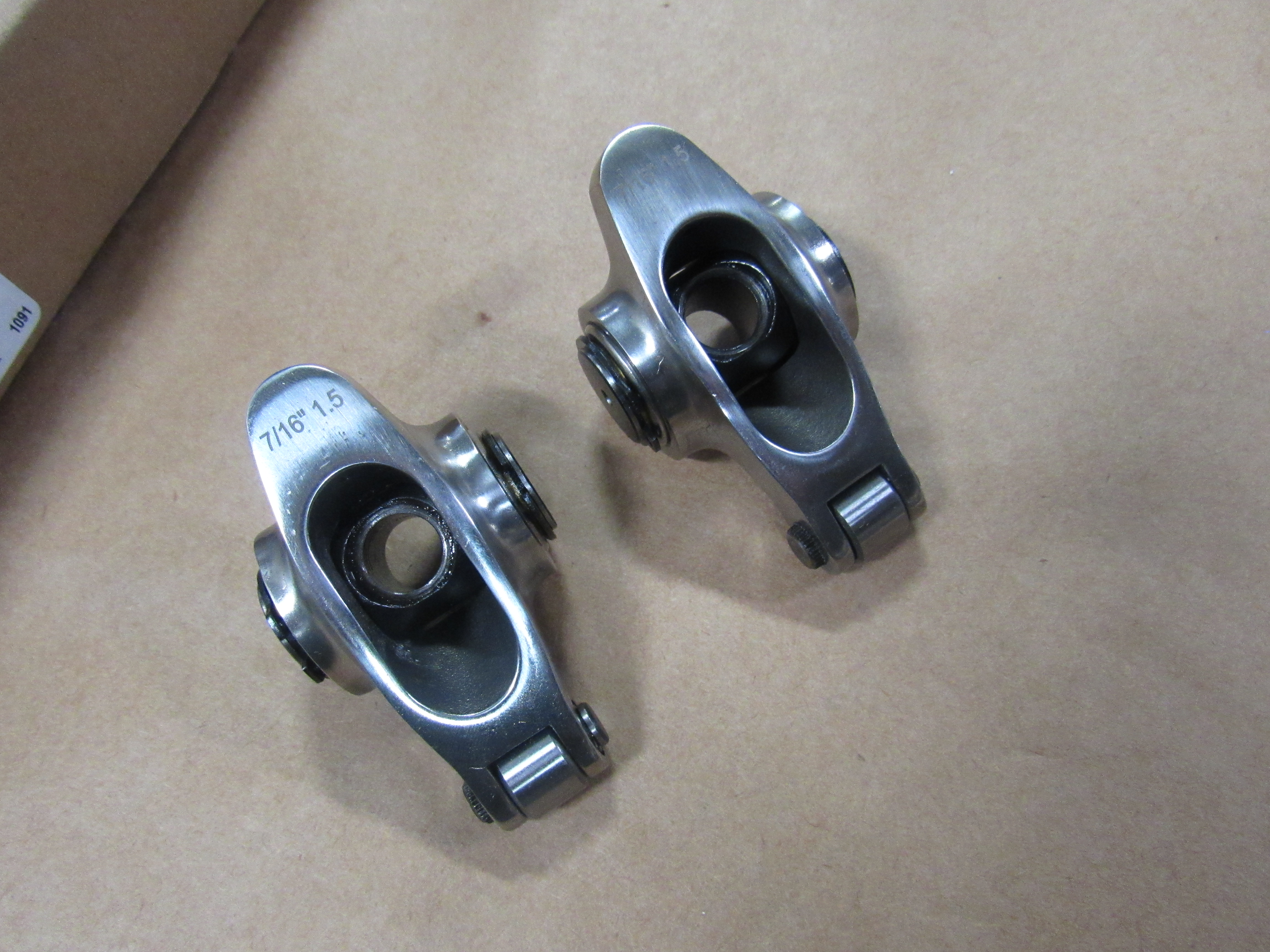 Elgin Rocker Arm Kit ELISSR-1840RS; Pro-Series 1.5 7/16 in. Stainless Steel Full Roller for Chevy 262 to 400 