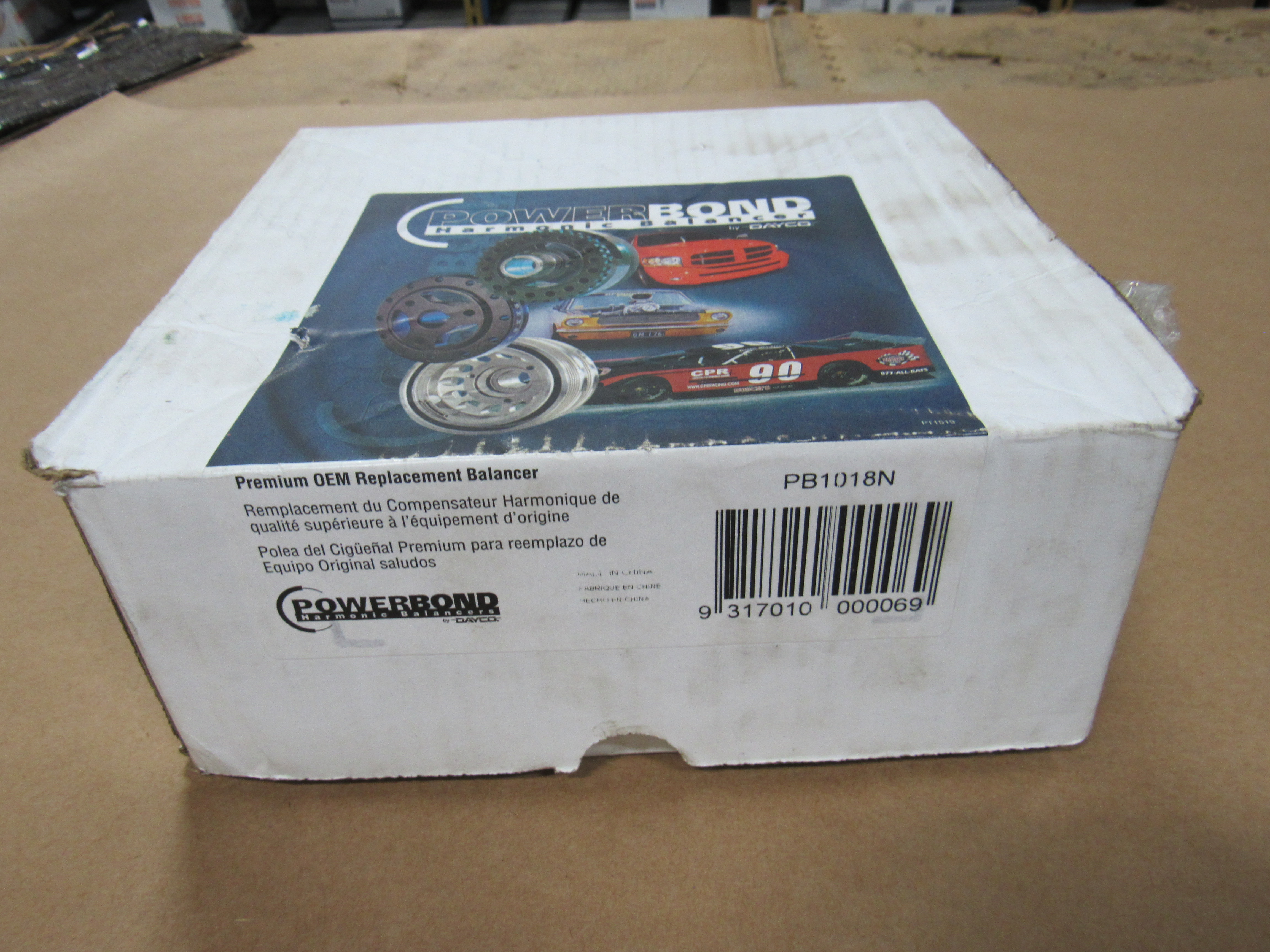  Harmonic Balancer POBPB1018N; Scratch and Dent 7.992 in. External for Chevy 454 