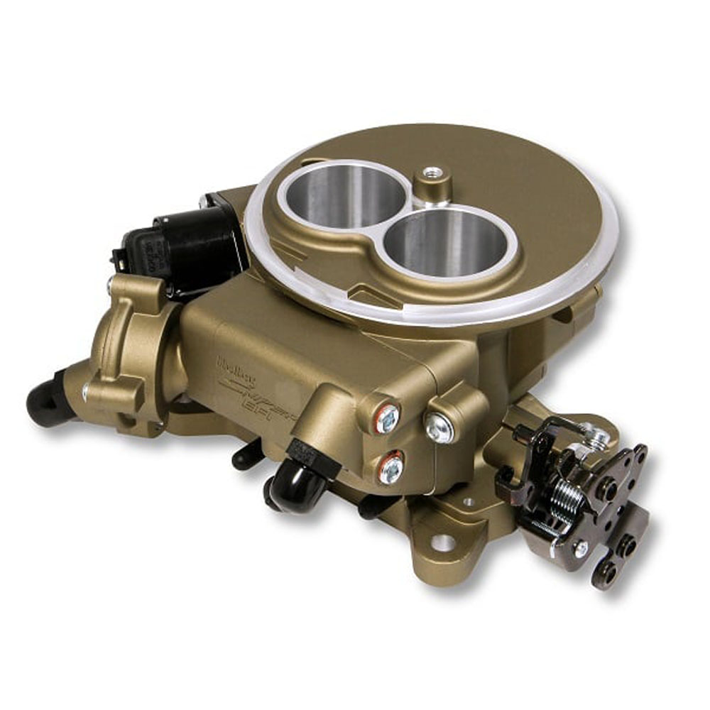 Sniper Fuel Injection System 550-851K; Sniper EFI 2300 350 HP Throttle Body 580 CFM Gold Aluminum 