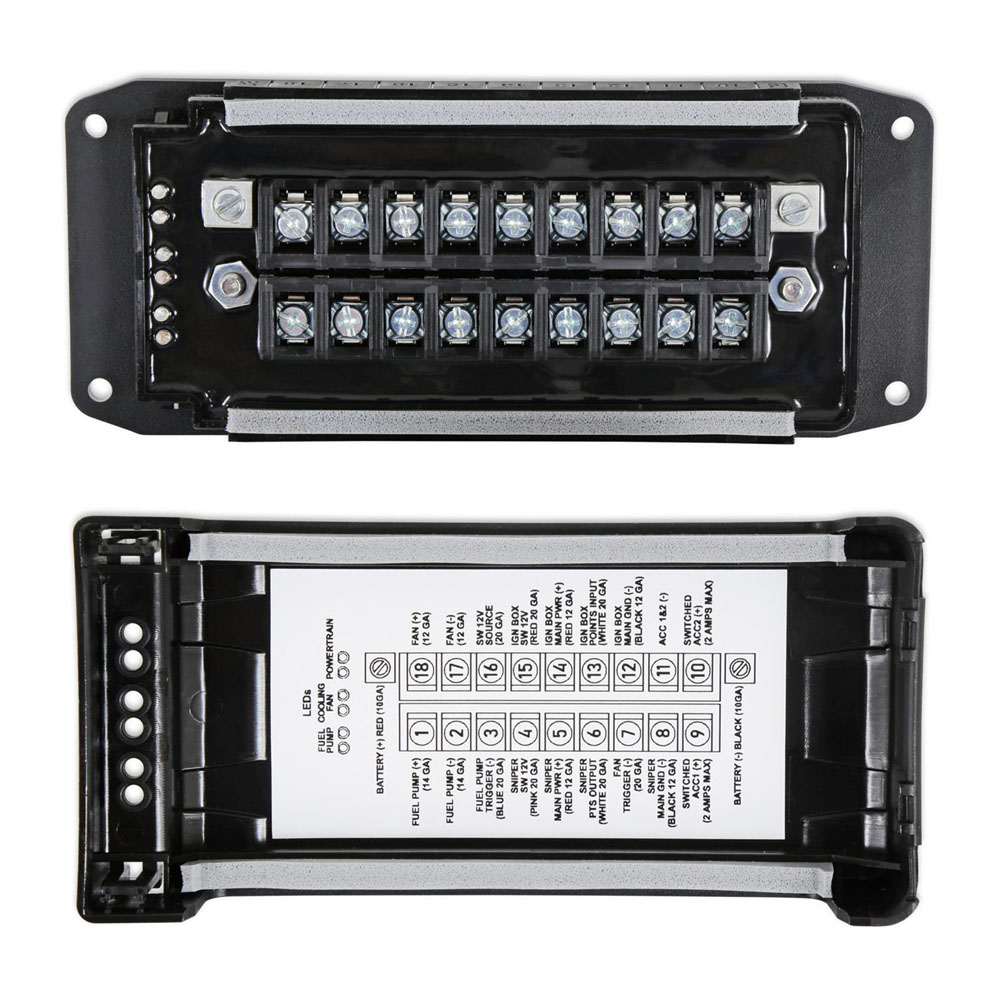 Sniper Fuel Injection System Kit 550-511-3PK; Sniper 2 Master Kit with PDM 650 HP Single 4 Barrel 800 CFM Black Aluminum 