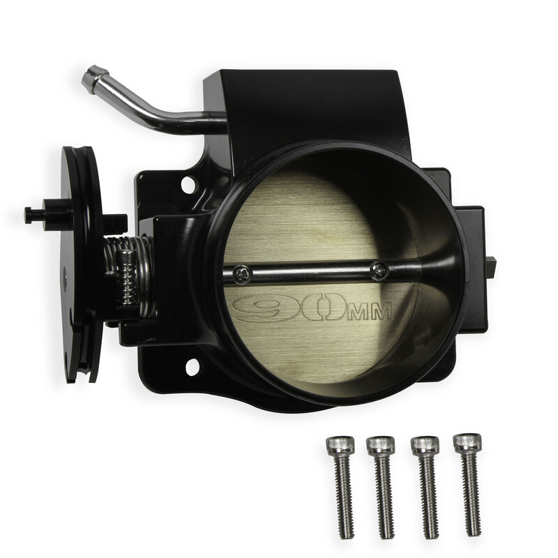 Sniper Fuel Injection Throttle Body 860010; Bright ANodized Billet Aluminum 